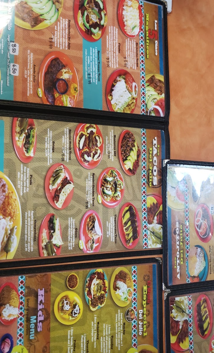Tacos Del Julio Menu - Image 5