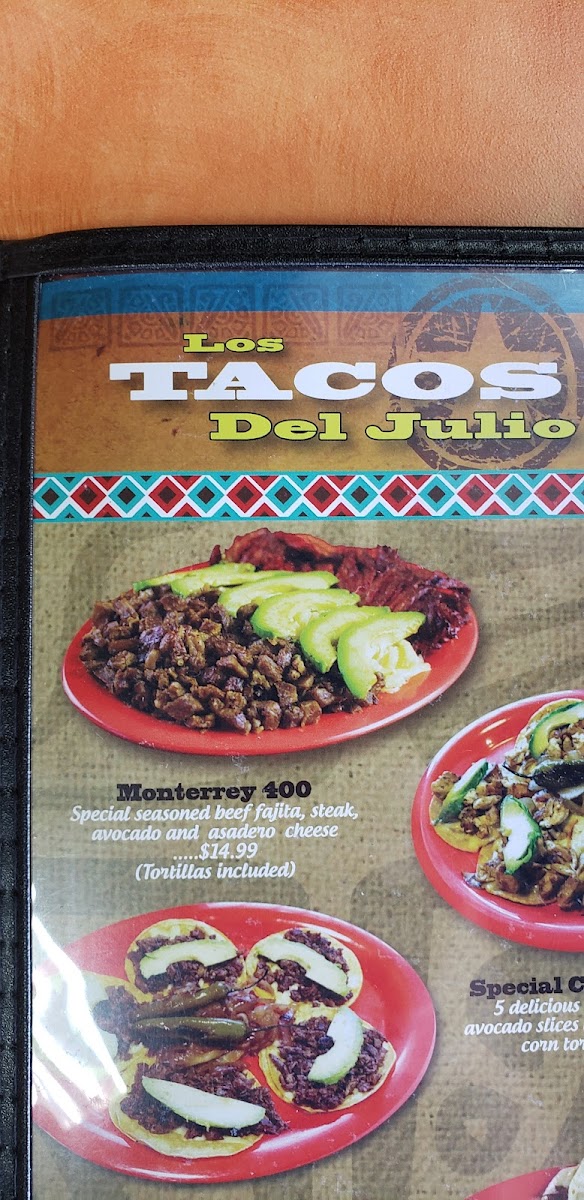 Tacos Del Julio Menu - Image 6